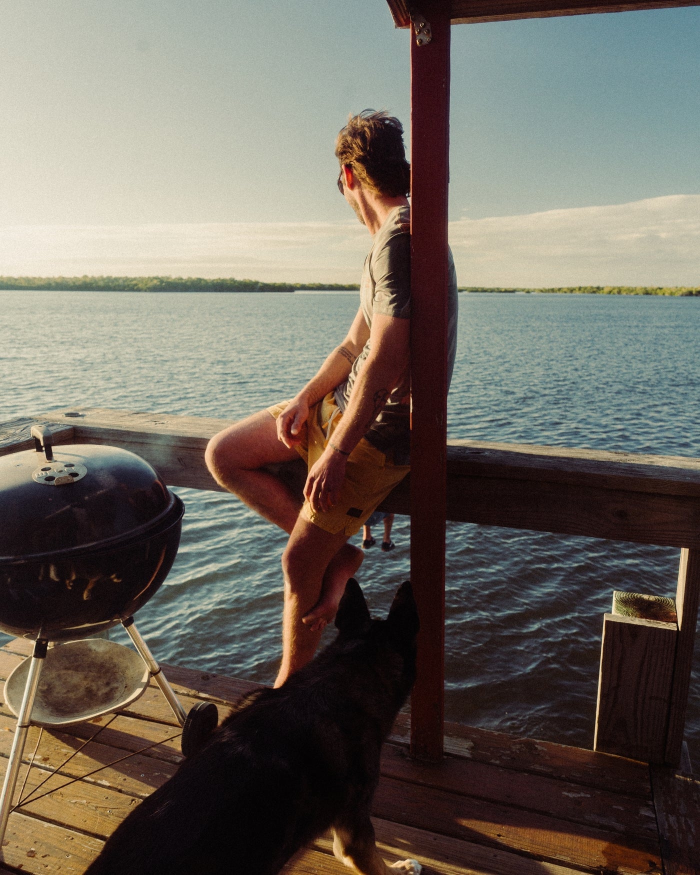 Marsh Wear | Highwater Volleys 6" Shorts | Dijon