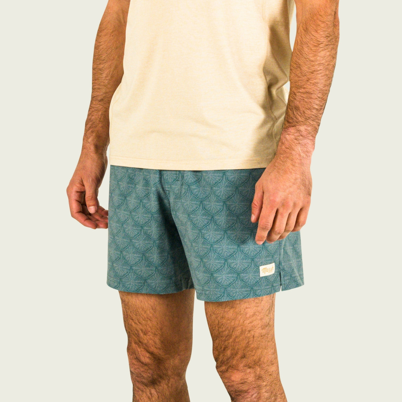 Marsh Wear | Fulton Volleys 6" Shorts | Antique Green
