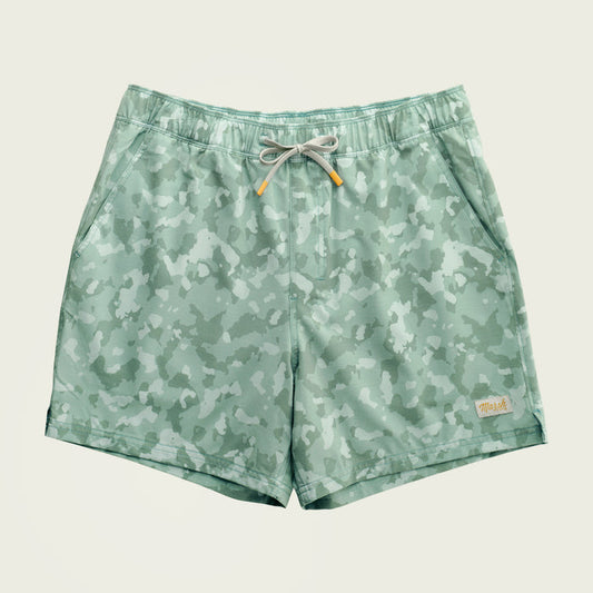Marsh Fulton Volleys 6" Shorts- Trellis Foxhole Camo