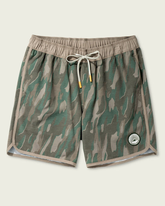 Marsh Wear | SurfStride Shorts | Thyme Lowland Camo
