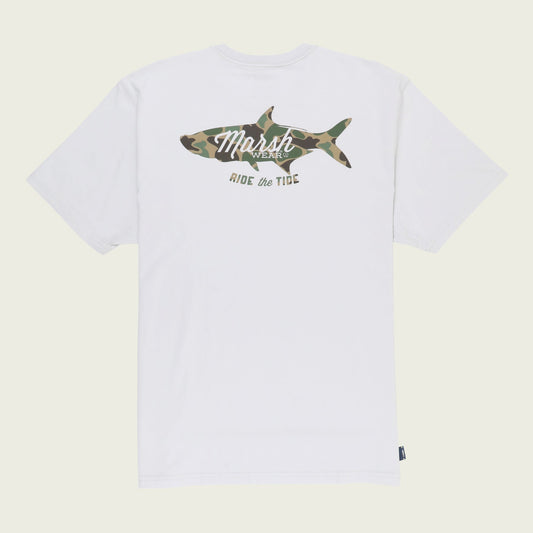 Marsh SS Predator Tee - Silver