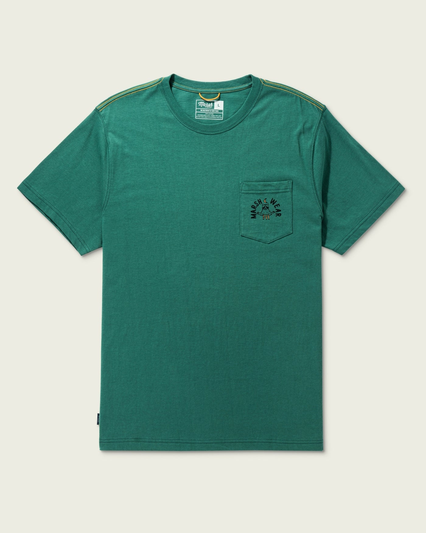 Marsh Wear | Campout Tee | Antique Green