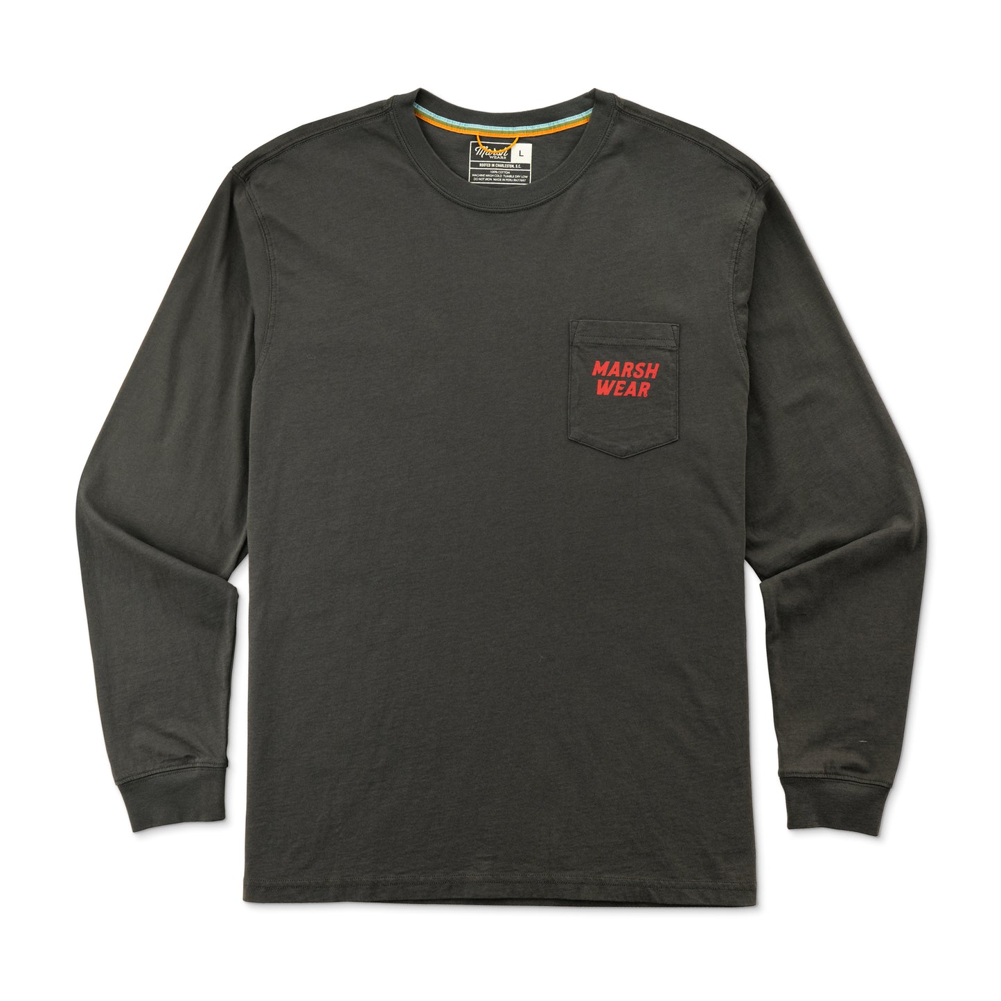 Marsh Pheasant Long Sleeved Tee - Black
