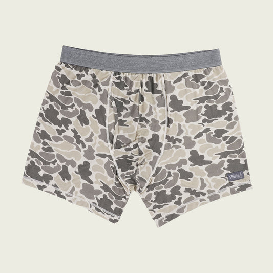 Marsh Buxton Brief Boxers - Stone Camo