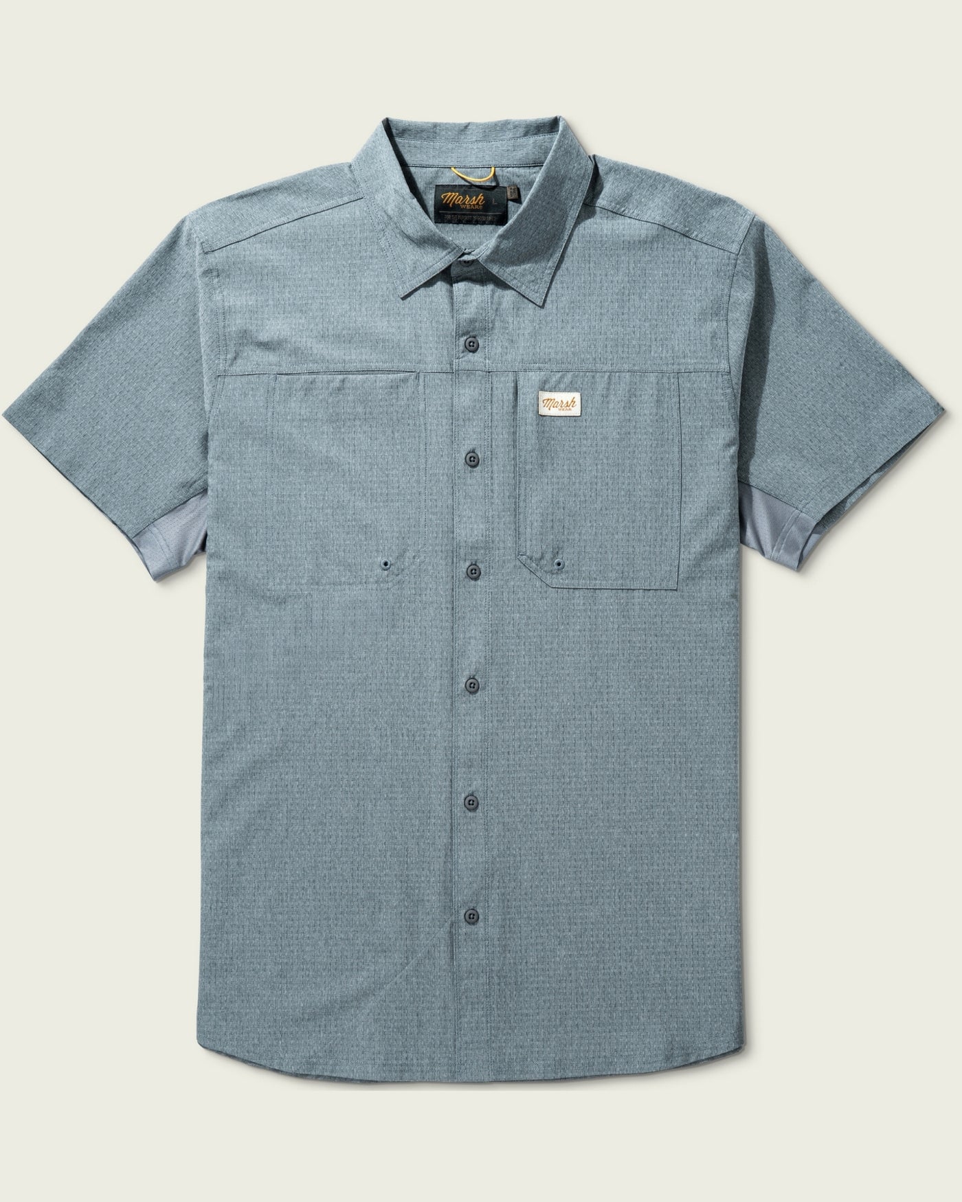 Marsh Wear | Lenwood Tech Shirt | Steel