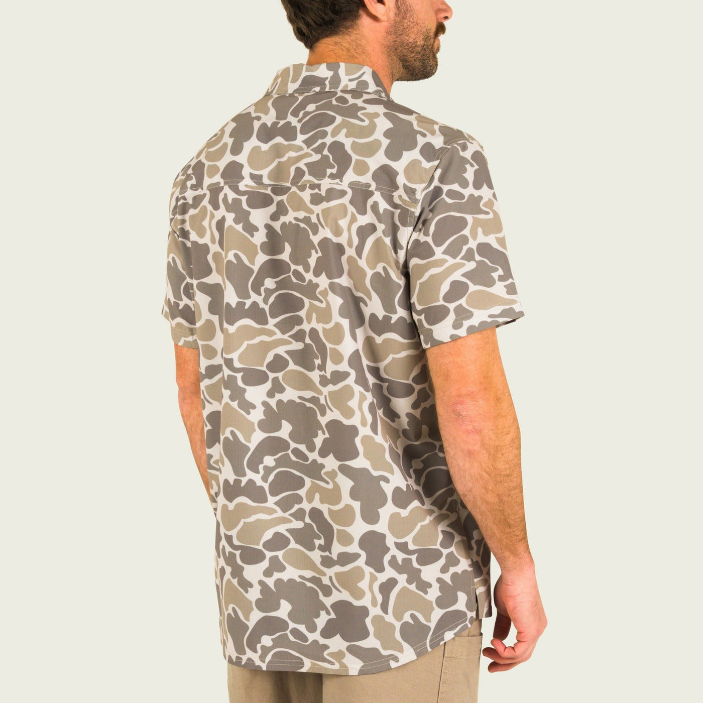 Marsh Wear | Lenwood Tech Shirt | Khaki Mallard Camo