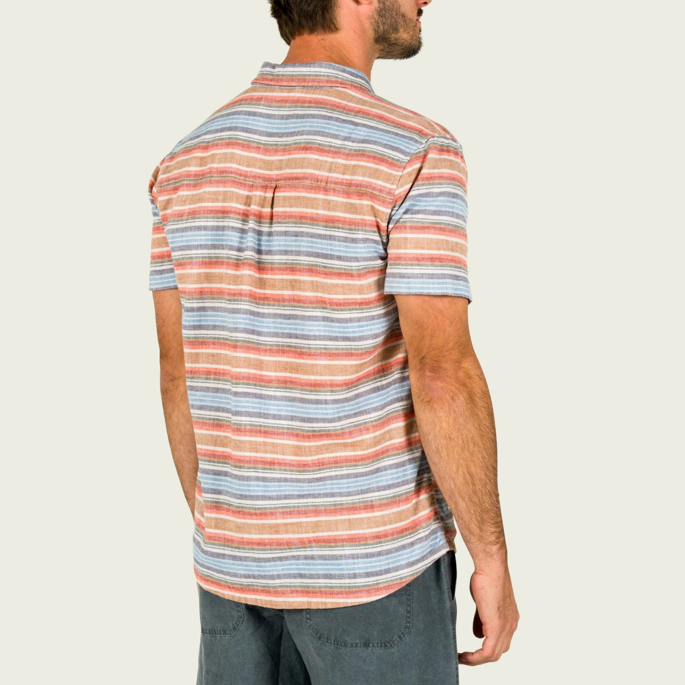 Marsh Wear | Layday Button Up | Spicy Orange