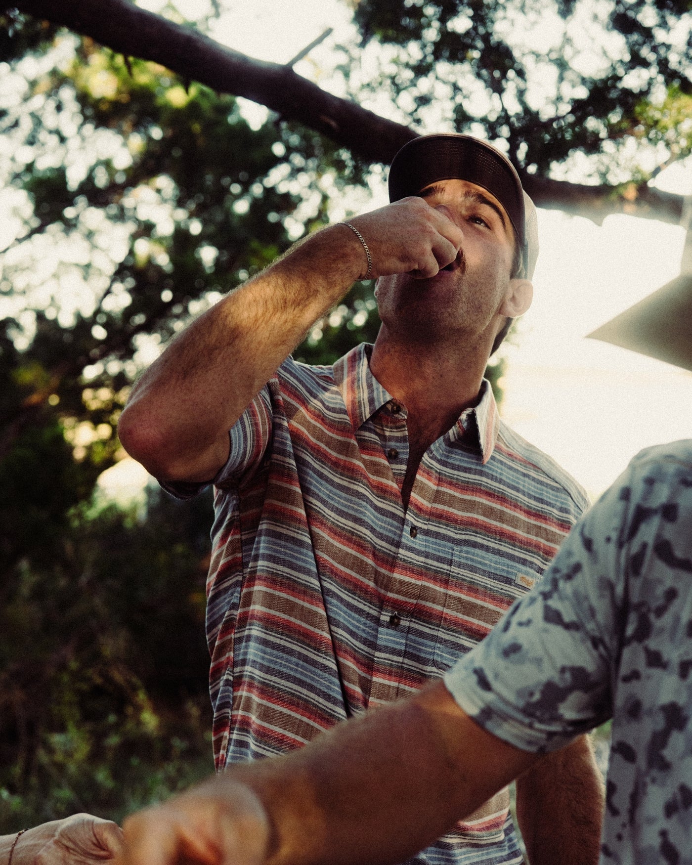Marsh Wear | Layday Button Up | Spicy Orange