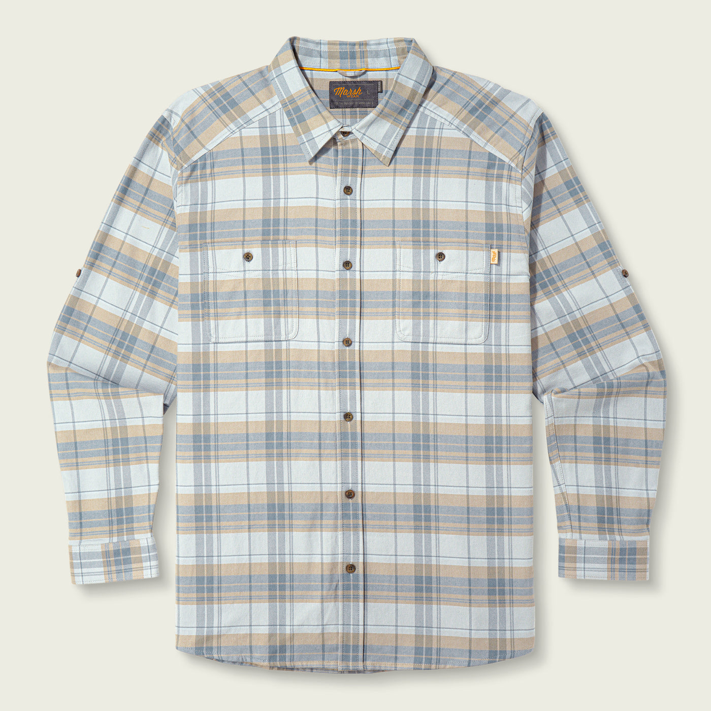 Marsh Westerly Flannel - Fog