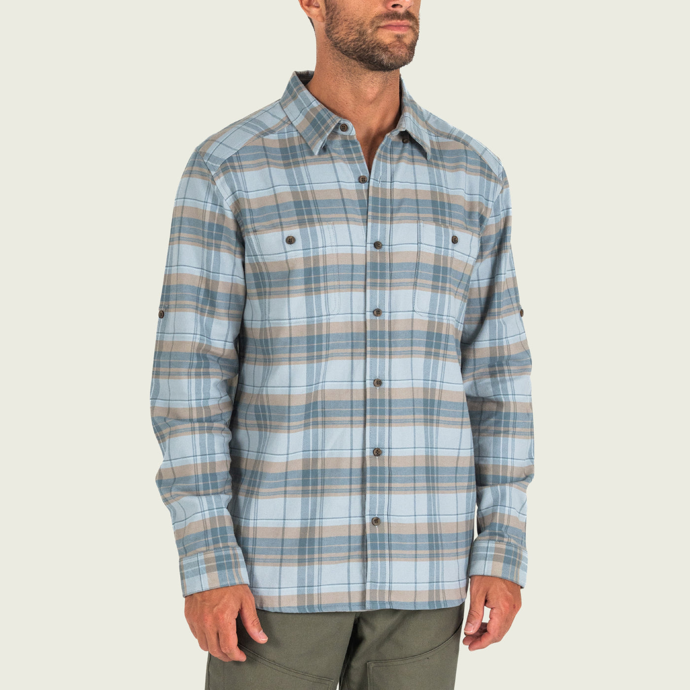 Marsh Westerly Flannel - Fog
