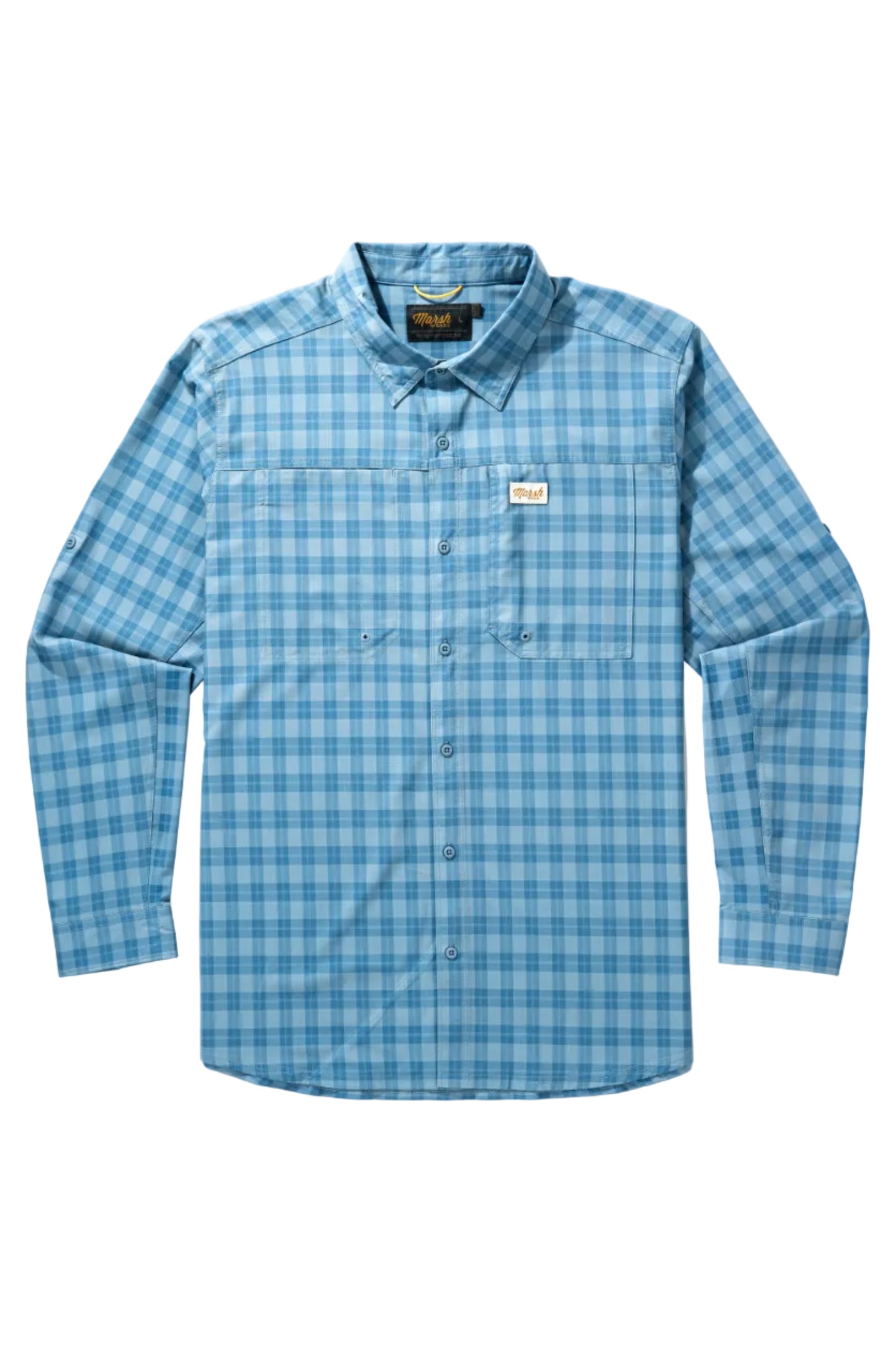 Marsh Wear | Lenwood Tech Long Sleeve Shirt | Blue Heaven