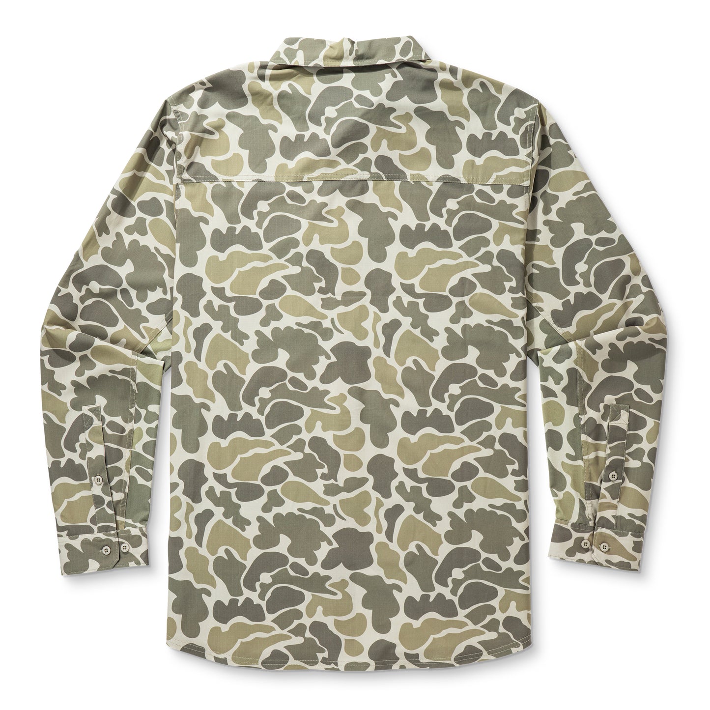 Marsh Wear | Lenwood Tech Long Sleeve Shirt | Khaki Mallard Camo