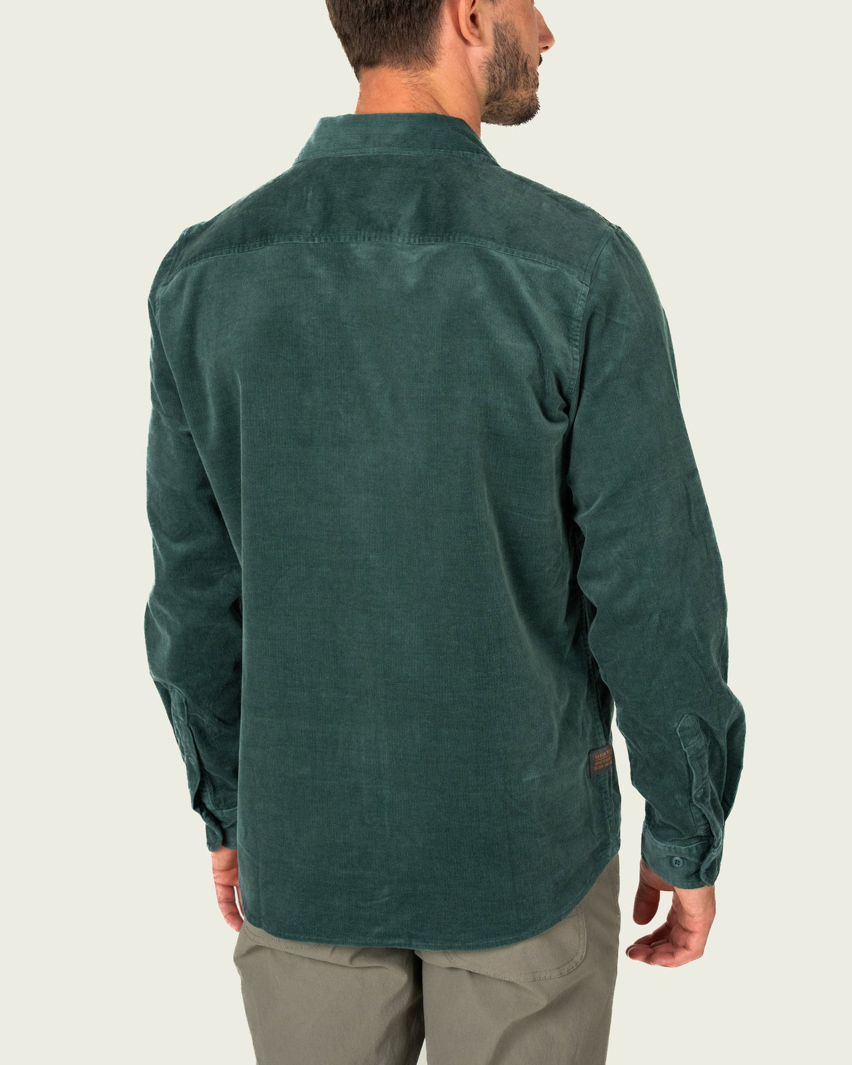 Marsh Wear | South End Cord Shirt | Mallard Green