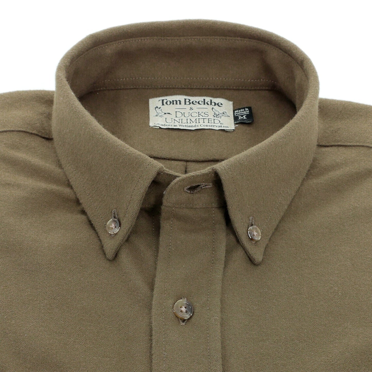 Tom Beckbe Hartwell Moleskin Shirt Shirt - Olive