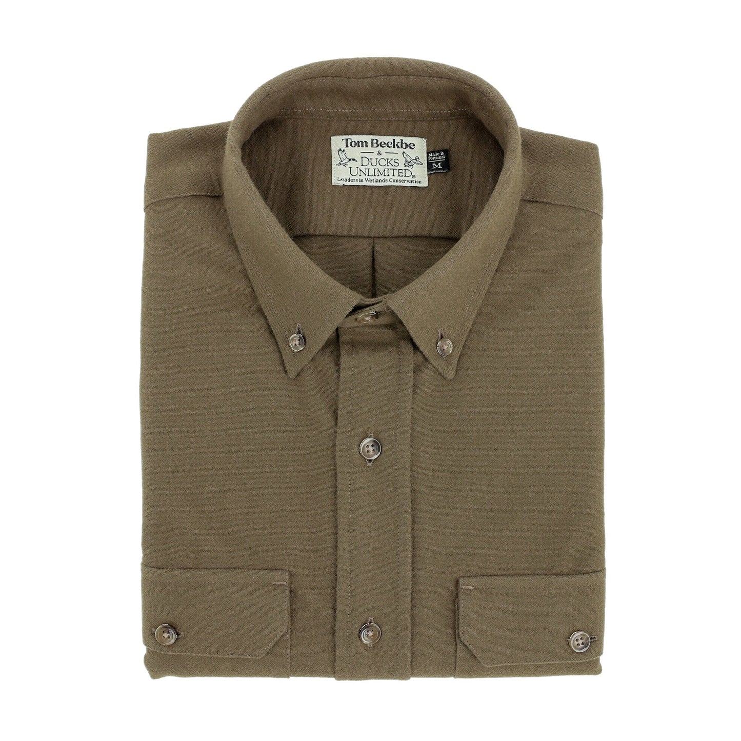 Tom Beckbe Hartwell Moleskin Shirt Shirt - Olive