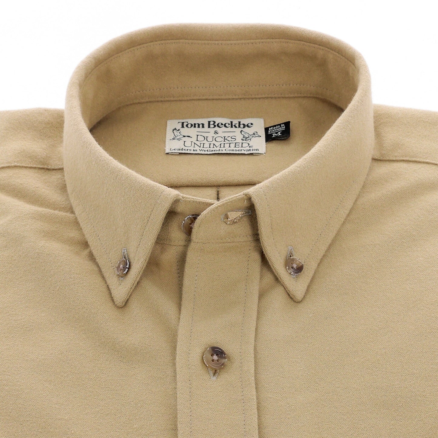 Tom Beckbe Hartwell Moleskin Shirt Shirt - Tan