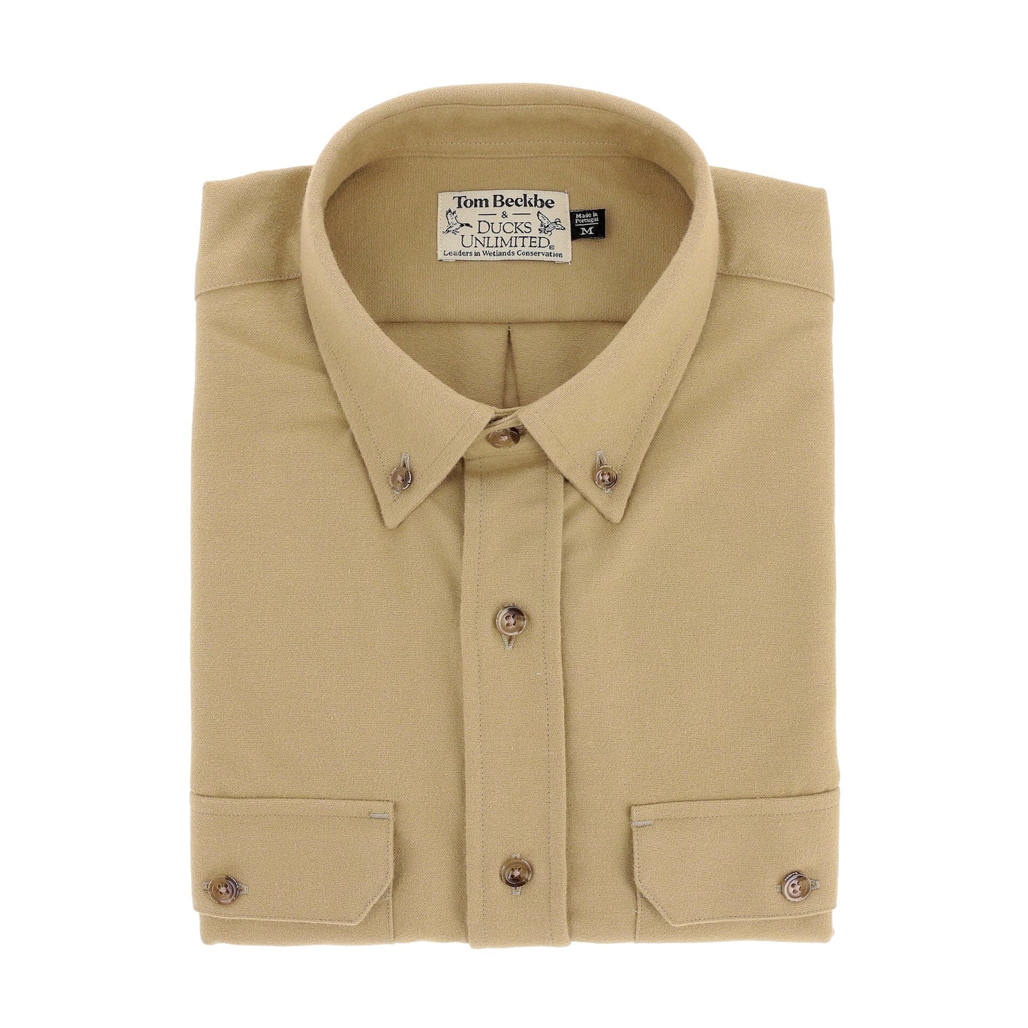 Tom Beckbe Hartwell Moleskin Shirt Shirt - Tan