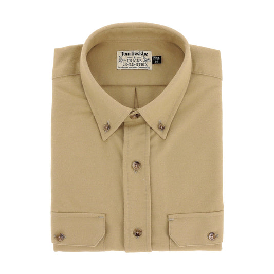 Tom Beckbe Hartwell Moleskin Shirt Shirt - Tan