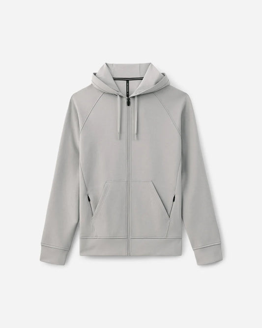 Ten Thousand Full Zip Hoodie - Light Grey