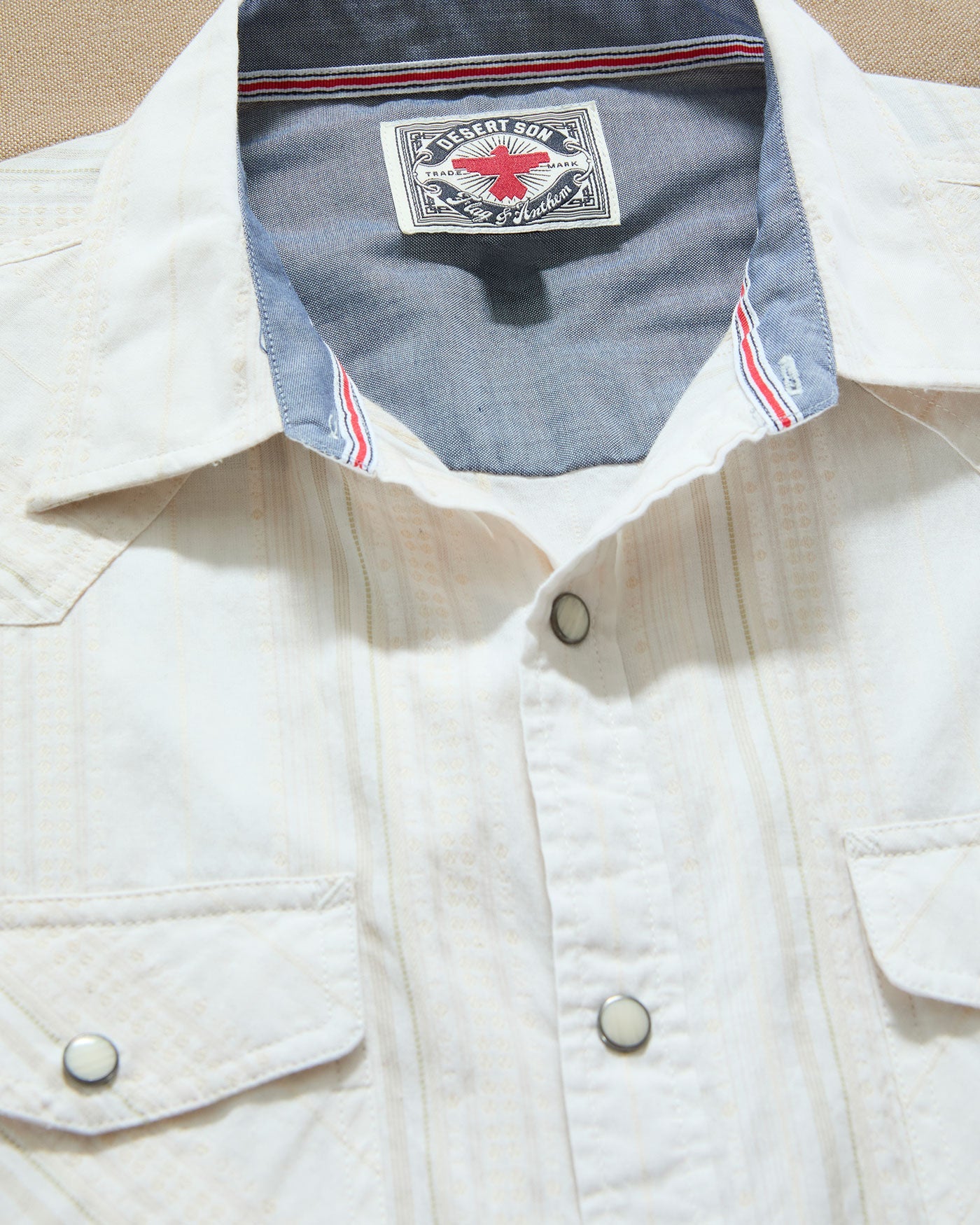 Flag & Anthem | Desert Son Hueytown Western Shirt | Cream