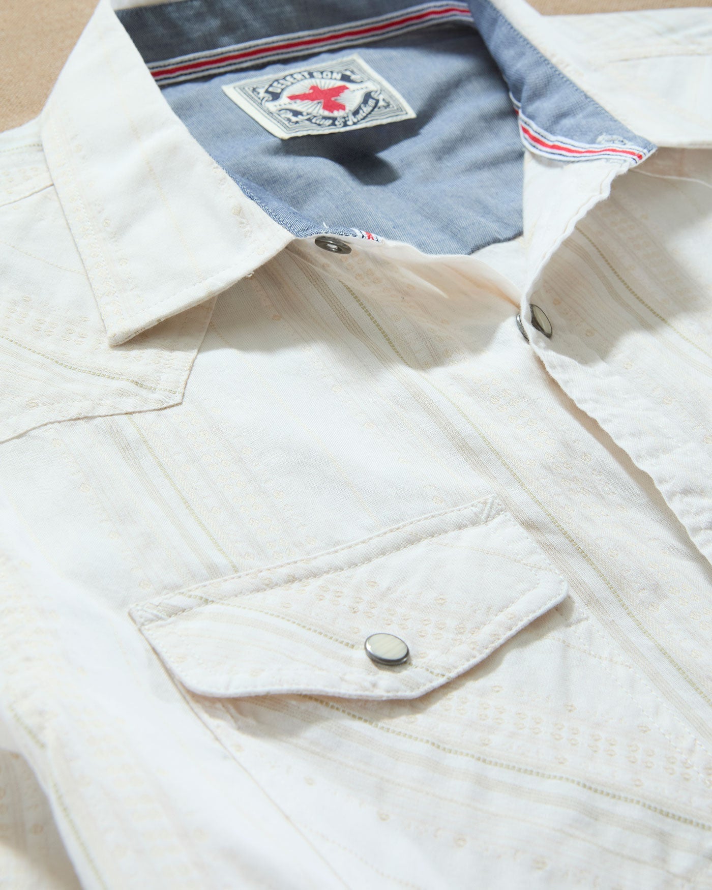 Flag & Anthem | Desert Son Hueytown Western Shirt | Cream