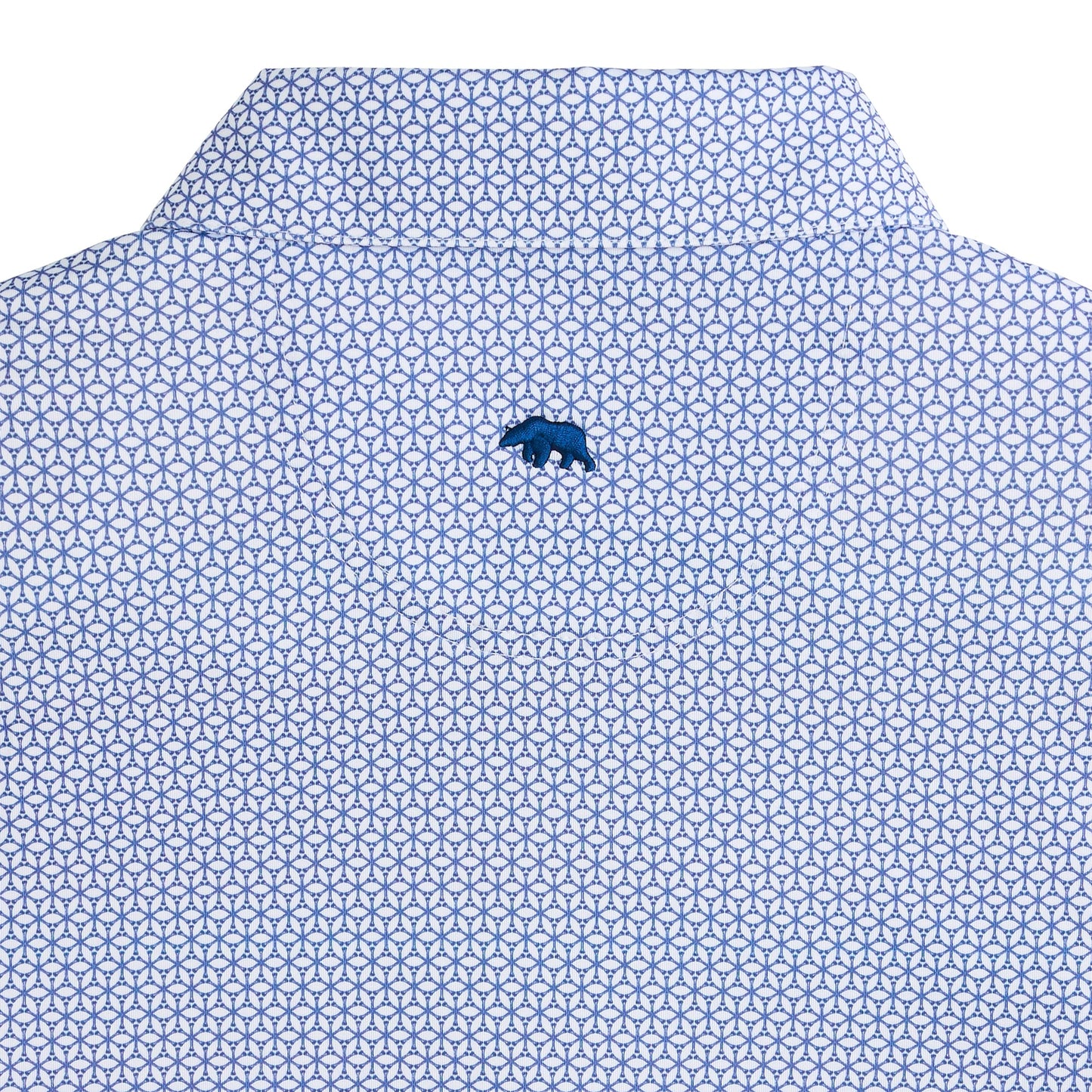 Onward Reserve Out of Office Performance Printed Polo - Naval Academy