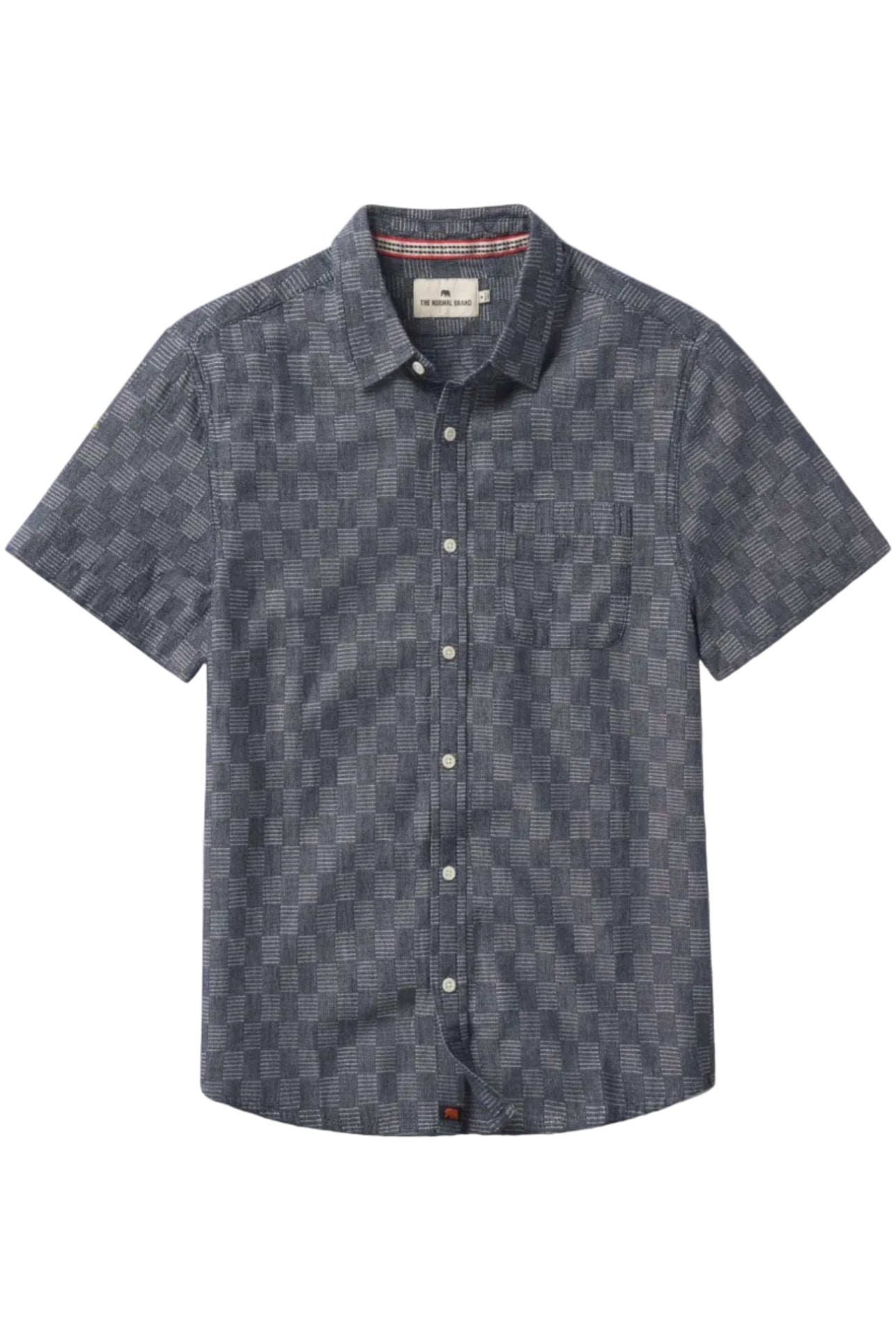 The Normal Brand | Freshwater Button Up Shirt | Navy Check