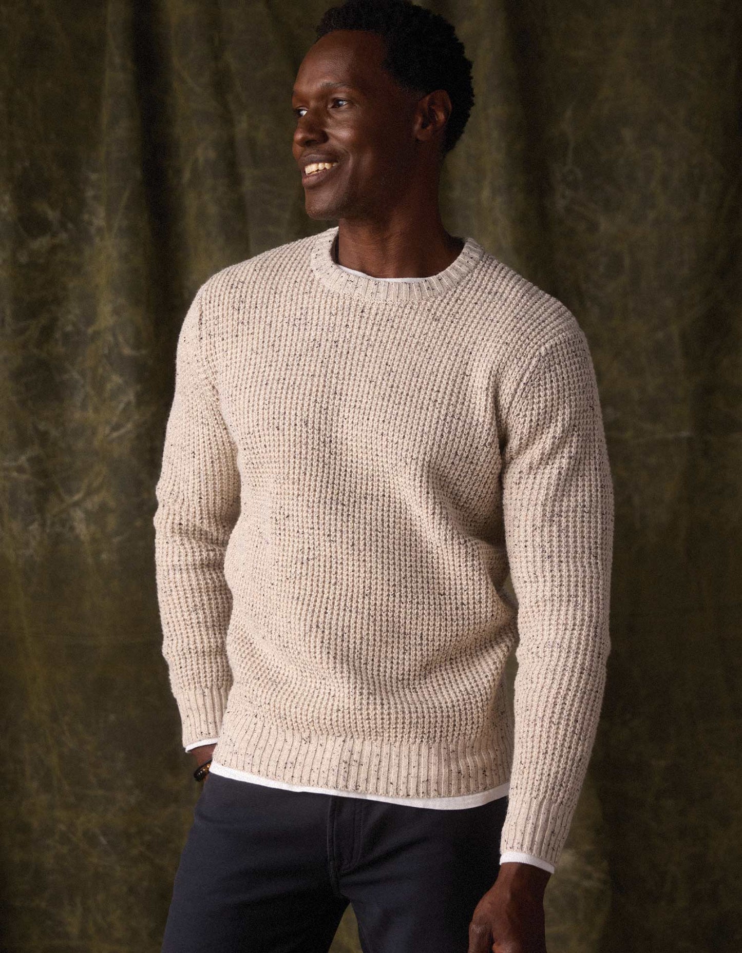 The Normal Brand Seawool Nep Popover - Cream