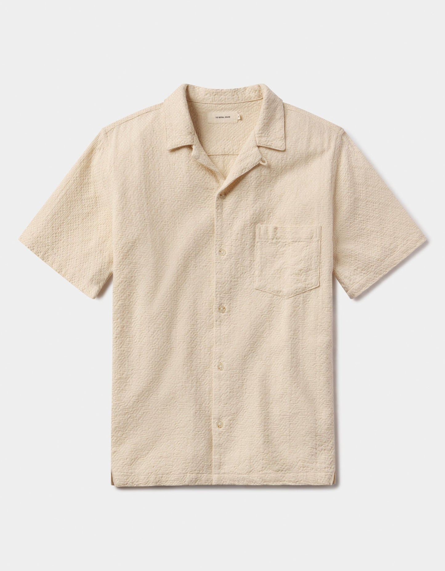 The Normal Brand | Freshwater Resort Button Up Shirt | Chalk