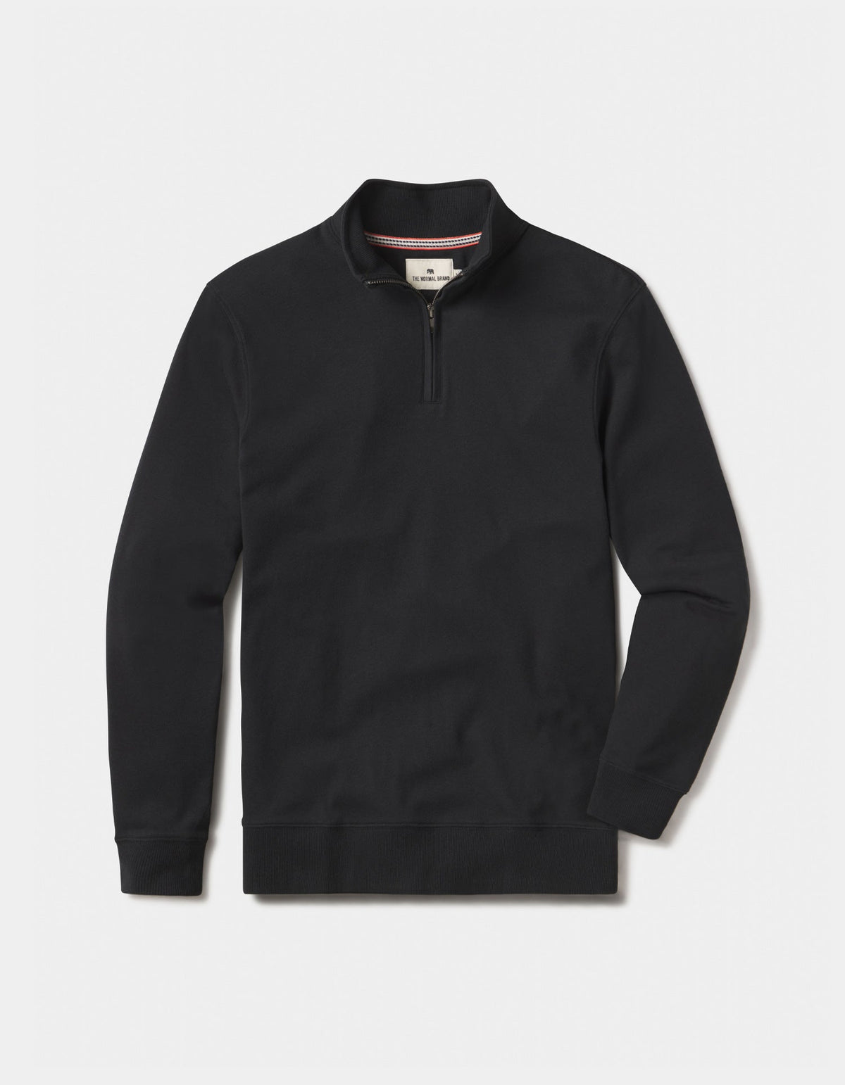 The Normal Brand | Puremeso Weekend Quarterzip | Black