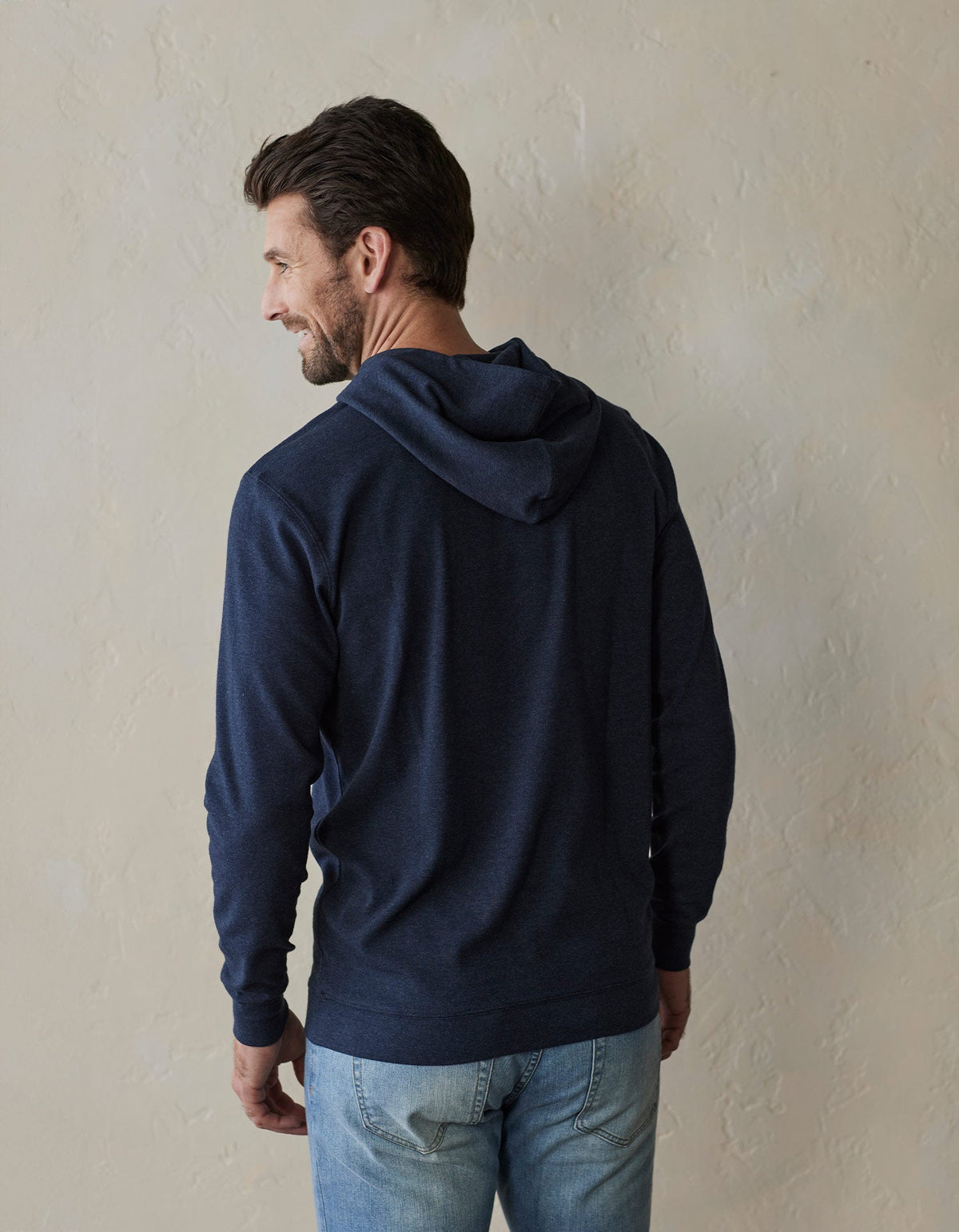 The Normal Brand | Puremeso Essential Hoodie | Navy