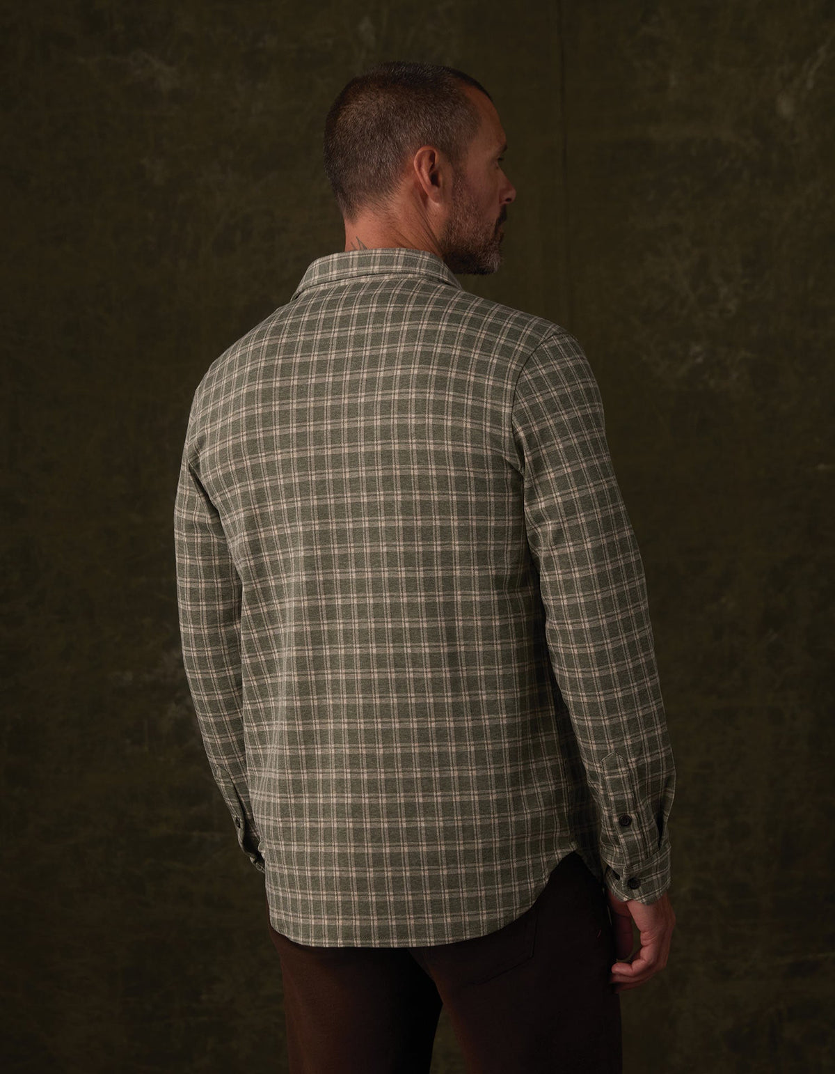 The Normal Brand | Stratus Knit Button Up | Juniper Plaid