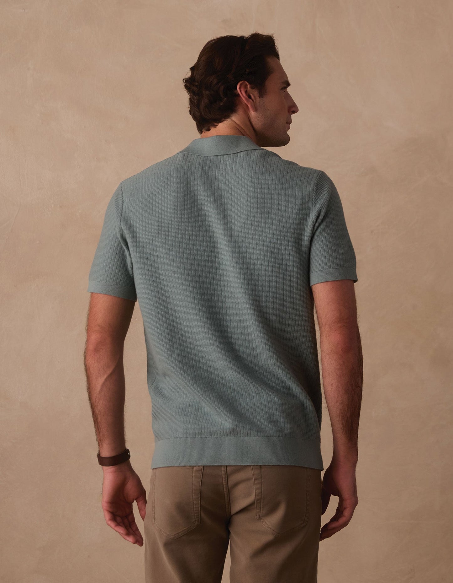 The Normal Brand | Breezeknit Polo | Juniper