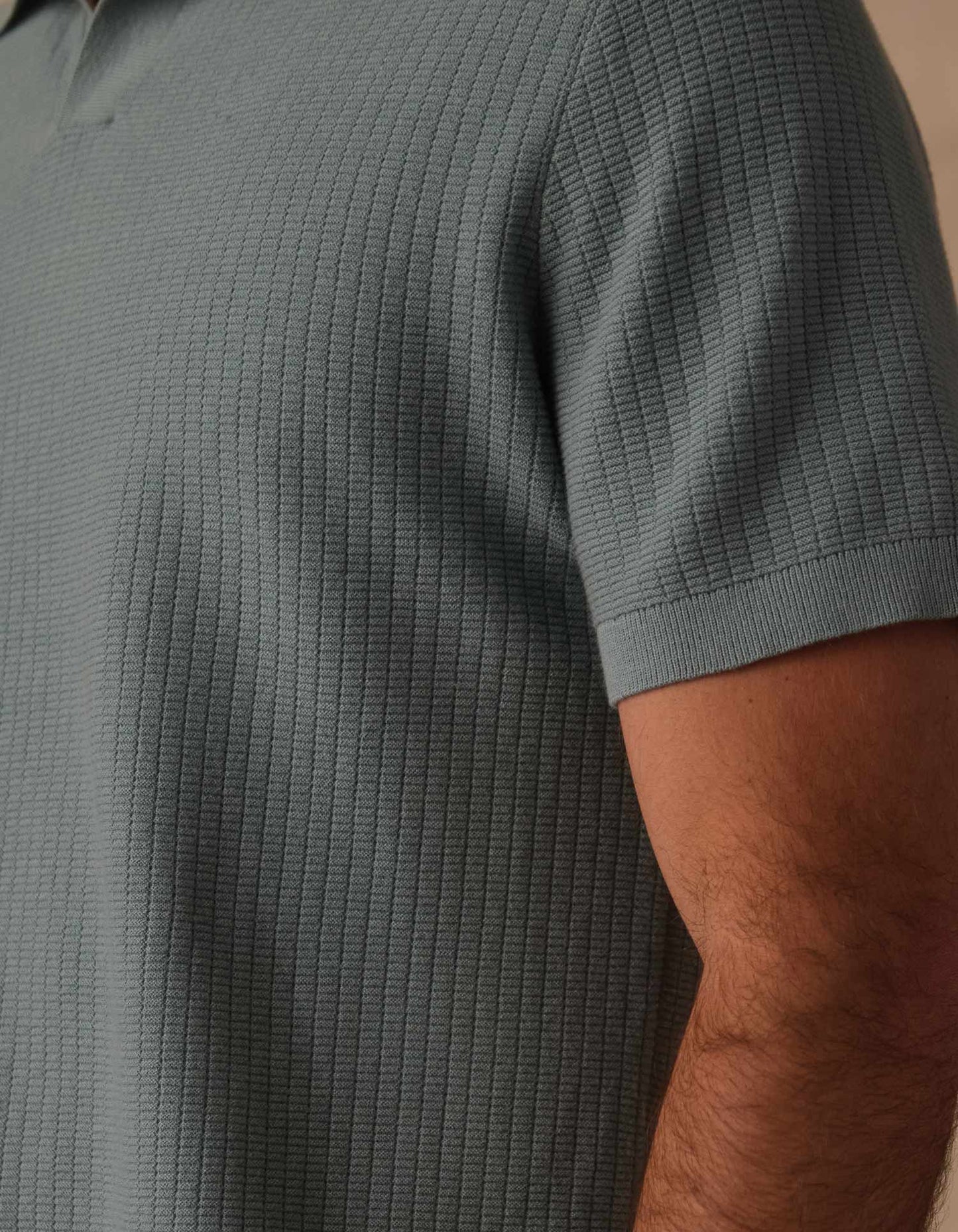 The Normal Brand | Breezeknit Polo | Juniper