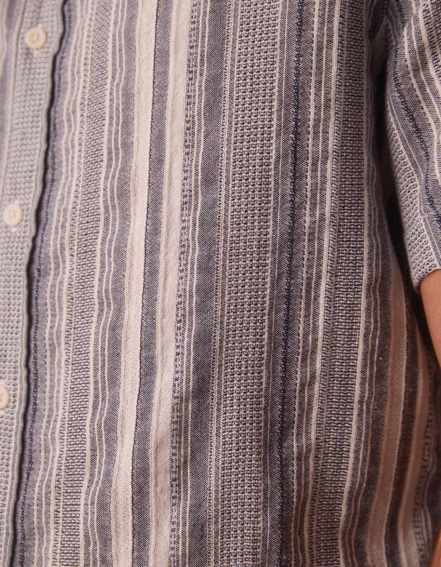 The Normal Brand | Freshwater Everyday Shirt | Positano Stripe