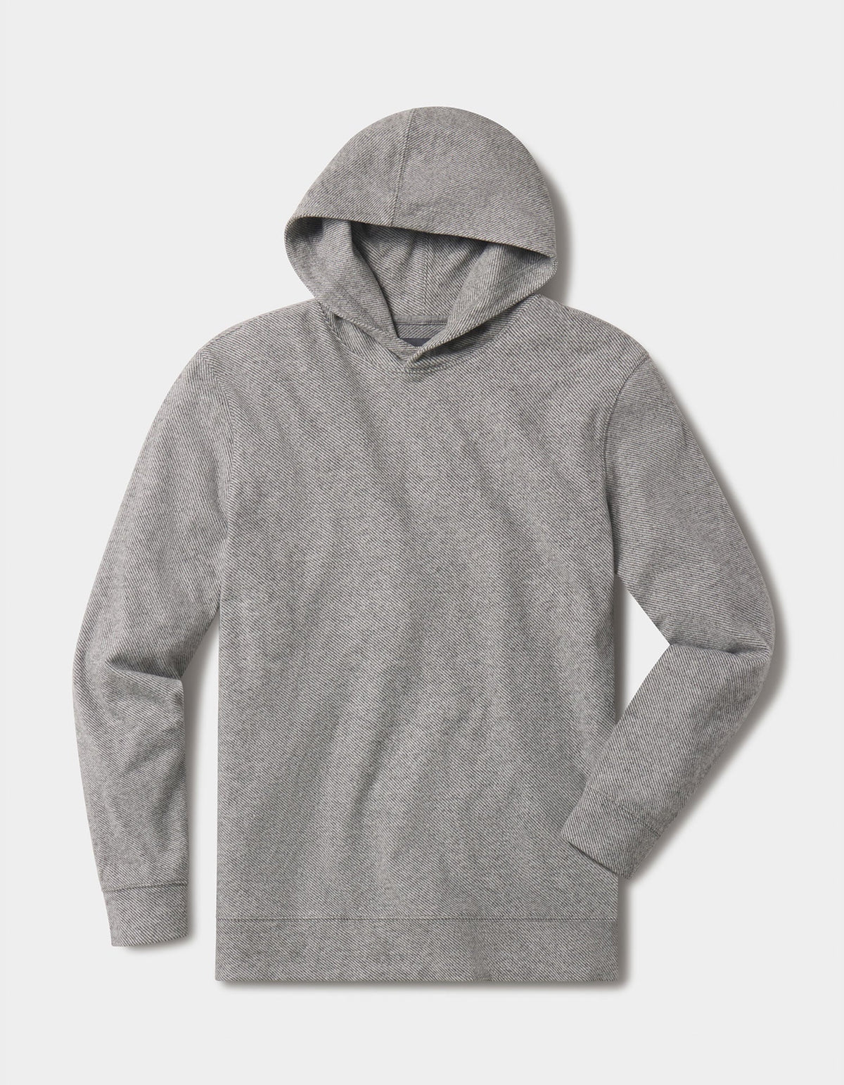 The Normal Brand | Brushed Texture Knit Hoodie | Graphite