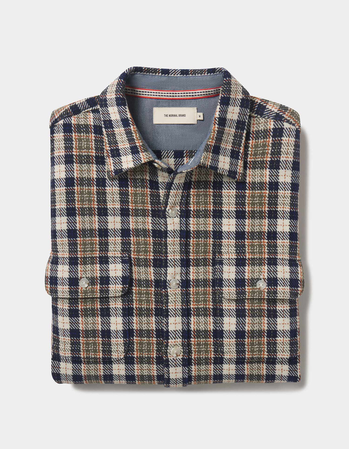 The Normal Brand | Mountain Textured Overshirt | Moss