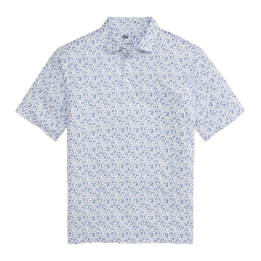 Onward Reserve 19th Hole Printed Performance Polo - Ensign Blue