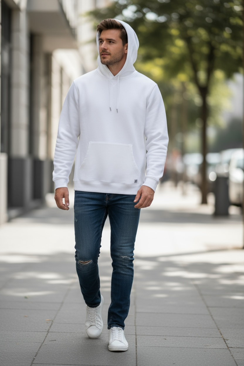 Roosters Otto Terry Hoodie - Natural