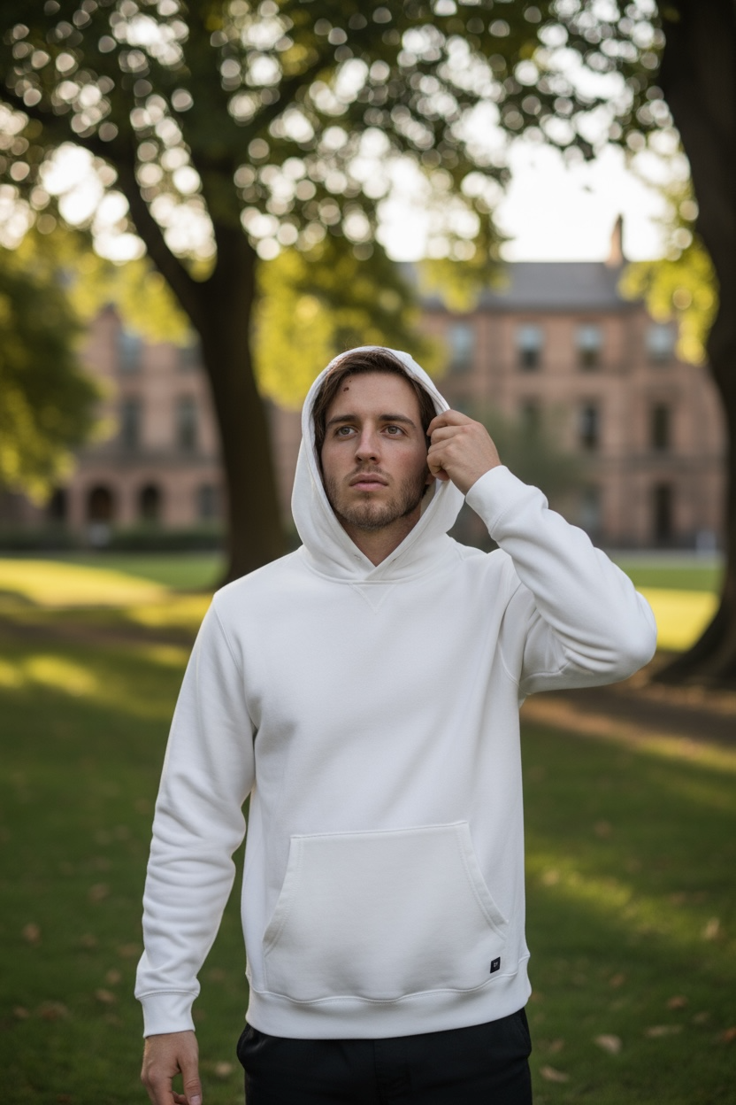 Roosters Otto Terry Hoodie - Natural