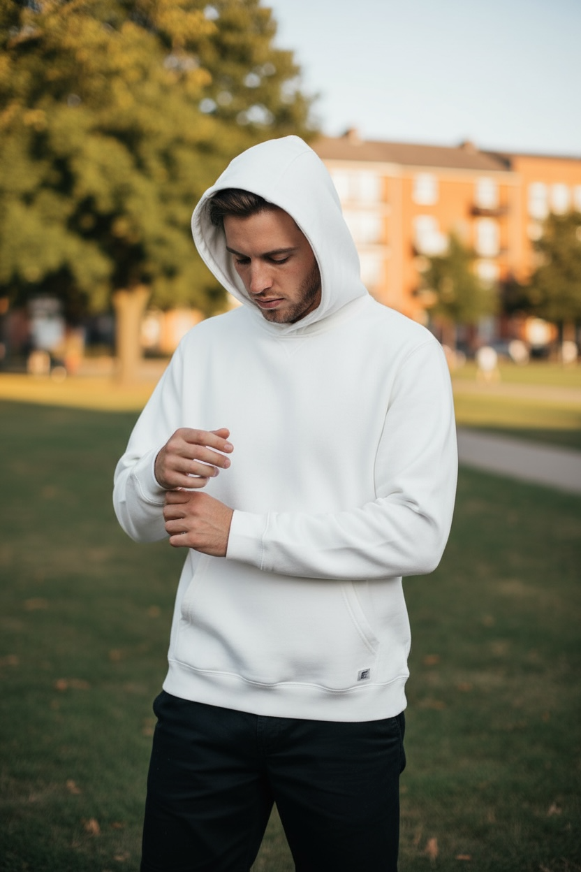 Roosters Otto Terry Hoodie - Natural