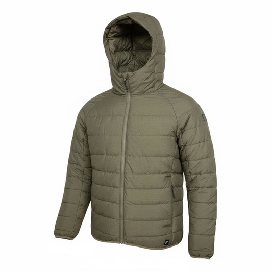 Roosters Parker Packable Puffer Coat - Green