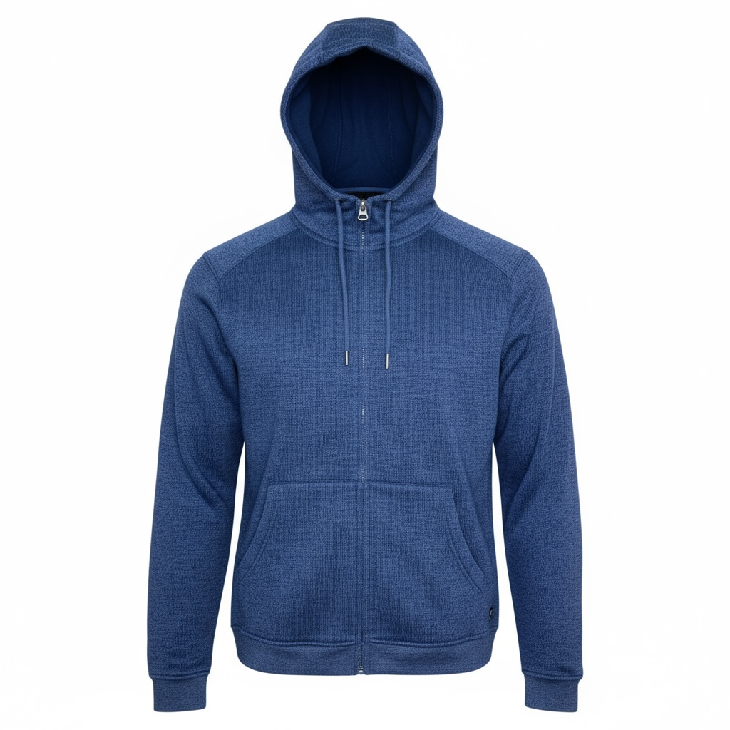 Roosters Cole Zip Up Hoodie - Navy