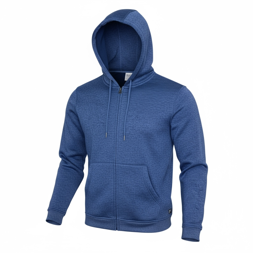 Roosters Cole Zip Up Hoodie - Navy