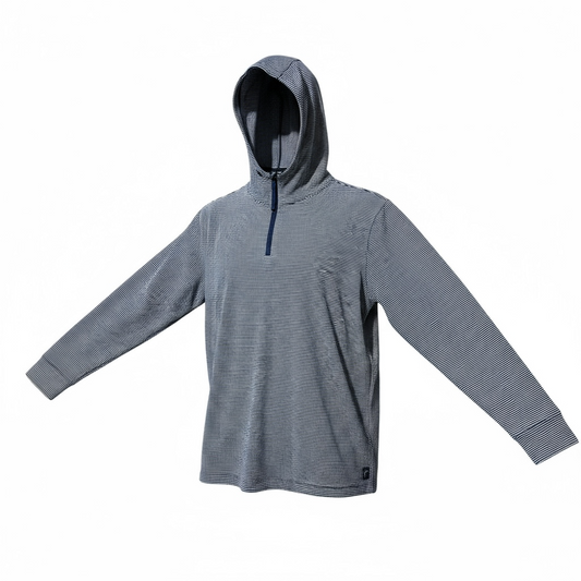 Roosters Erickson Hoodie - Navy Striped