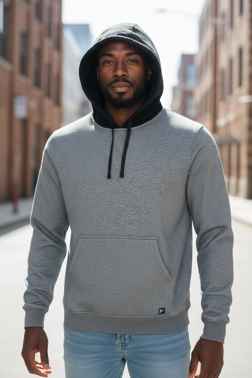 Roosters Crest Sport Hoodie - Black