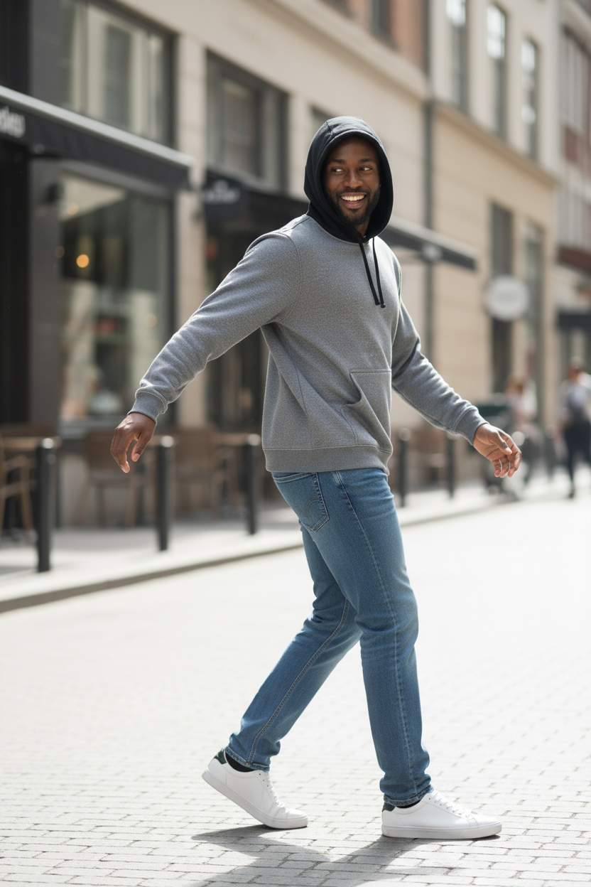 Roosters Crest Sport Hoodie - Black