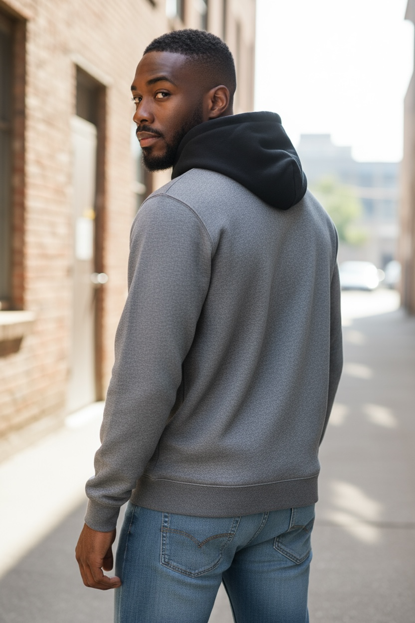 Roosters Crest Sport Hoodie - Black