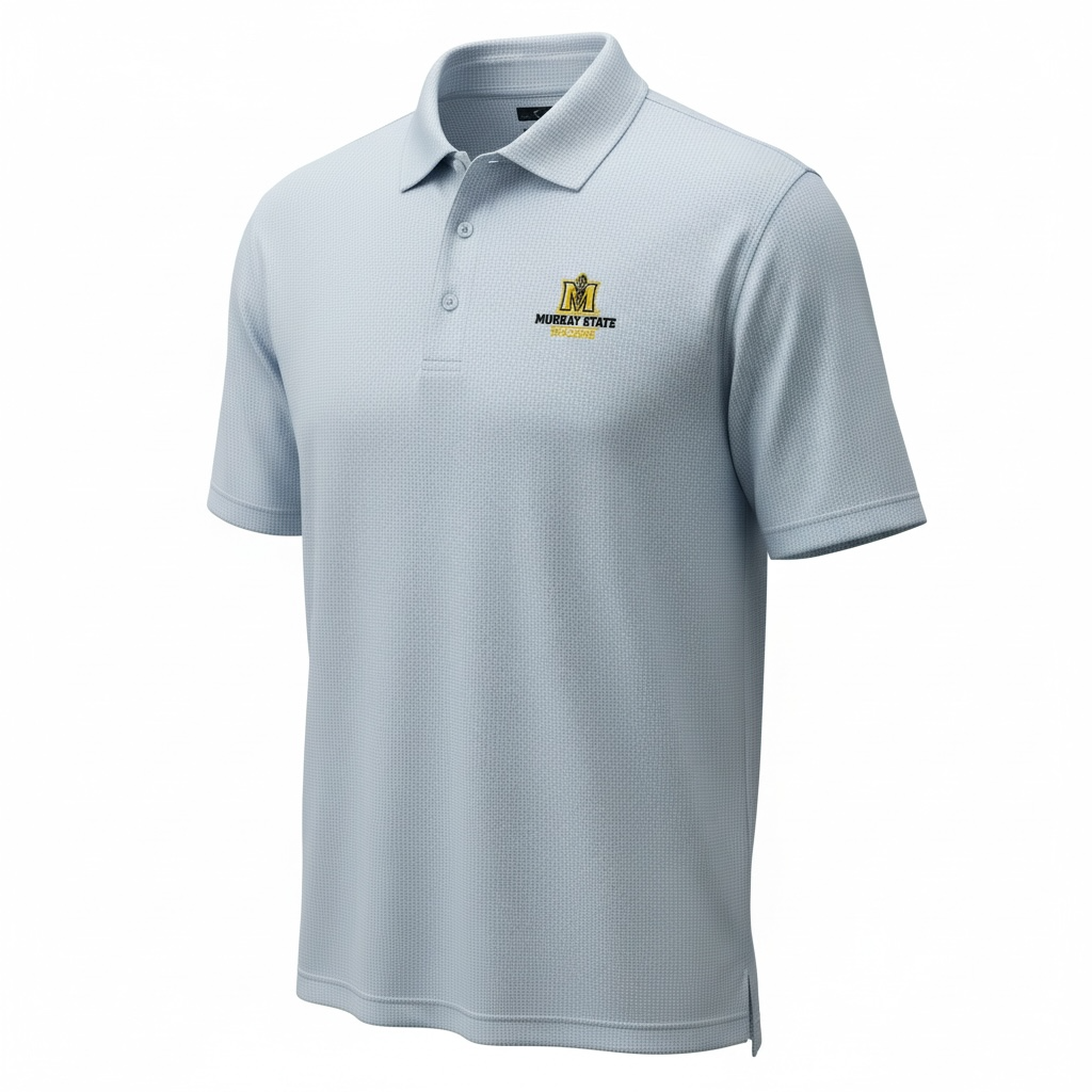 GenTeal Murray State Jacquard Performance Polo - Heritage Blue