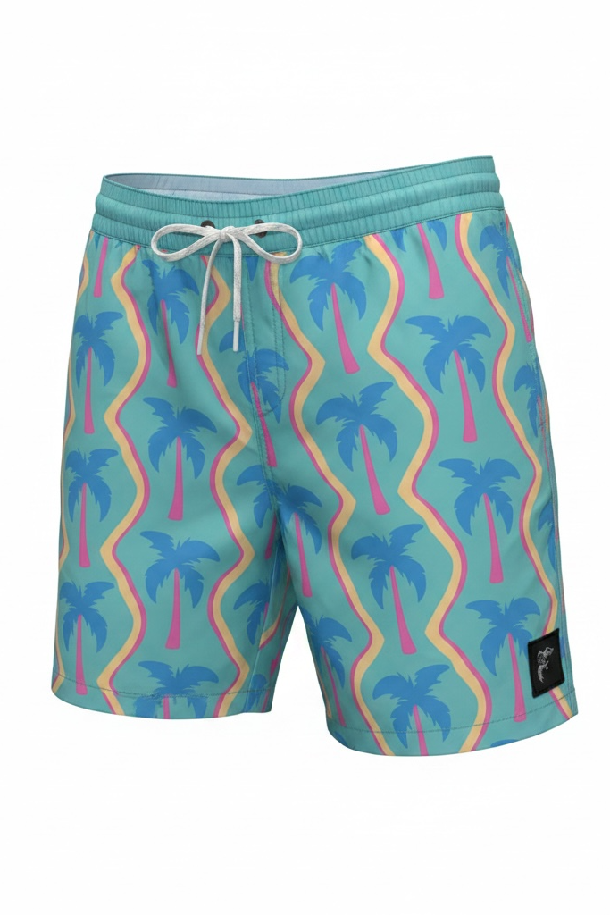 Rooster's Supply Co. | Palm Swim | Aqua